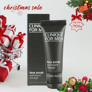 Clinique for Men Face Scrub Exfoliant Visage, 0.5 oz/ 15 ml each